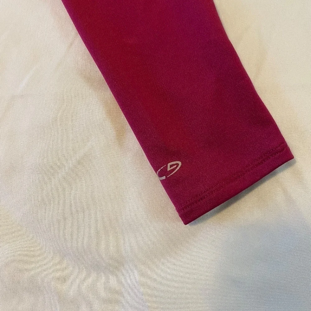 Champion-Hooded Long Sleeved Shirt- XL- Wine/Burgundy Color - Picture 4 of 10